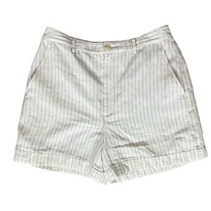EUC Lauren Ralph Lauren Linen Blend Pinstripe Shorts (E-1)